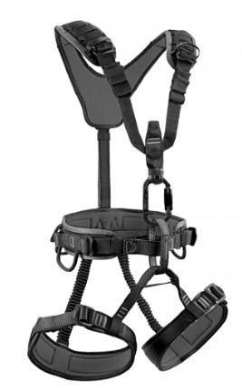 EQUİP BLACK (FULL BODY UZUN DUVAR TIRMANIŞ VE ARAMA KURTARMA KEMERİ)