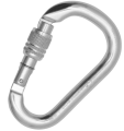 HMS NAPIK SCREW SLEEVE(MANUEL VİDALI HMS KARABİNA)