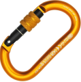 OVAL ALU CLASSIC SCREW SLEEVE(OVAL ALÜMİNYUM VİDALI KİLİTLİ KARABİNA)